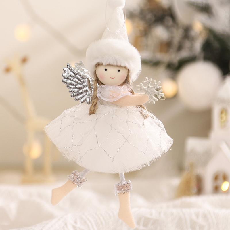 New Year 2025 Christmas Angel Dolls Xmas Tree Pendant Ornaments Navidad 2025 Christmas Decoration for Home Natal Gifts Noel Deco