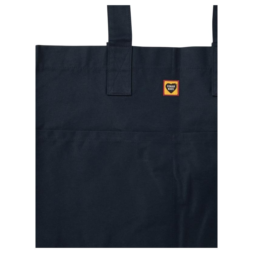 New HUMAN MADE Cotton Tote Bag, Shopping Bag, Handbag Men's Blue HM28GD043NAVY