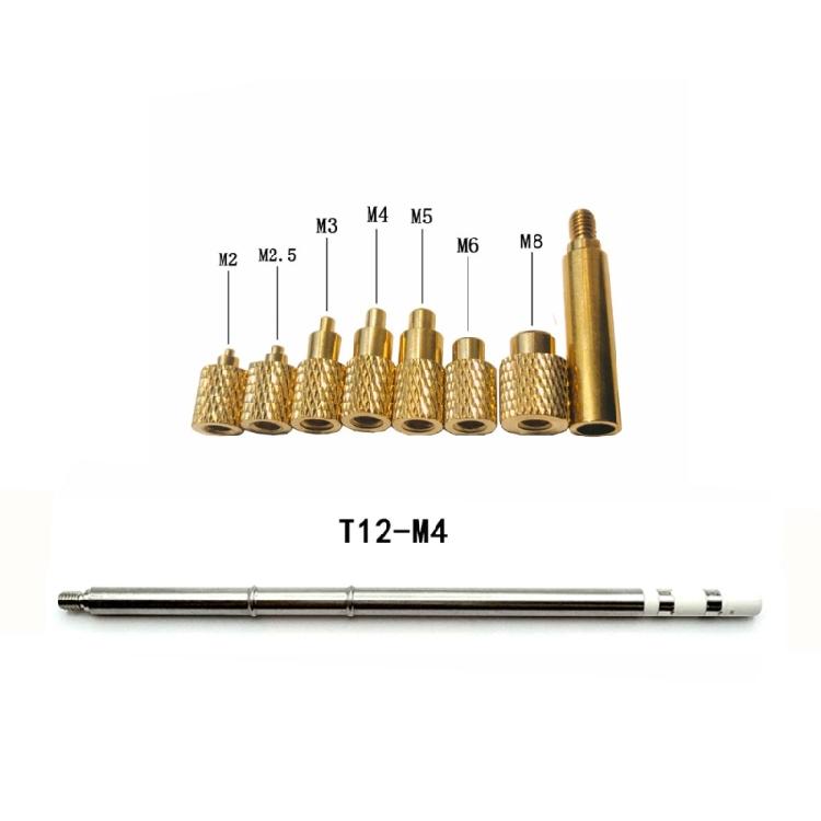 Bronze And Stainless Steel Heat Insert Tool Hot Melt Insert Nut Insertion For Voron And Other 3D Printer Systems