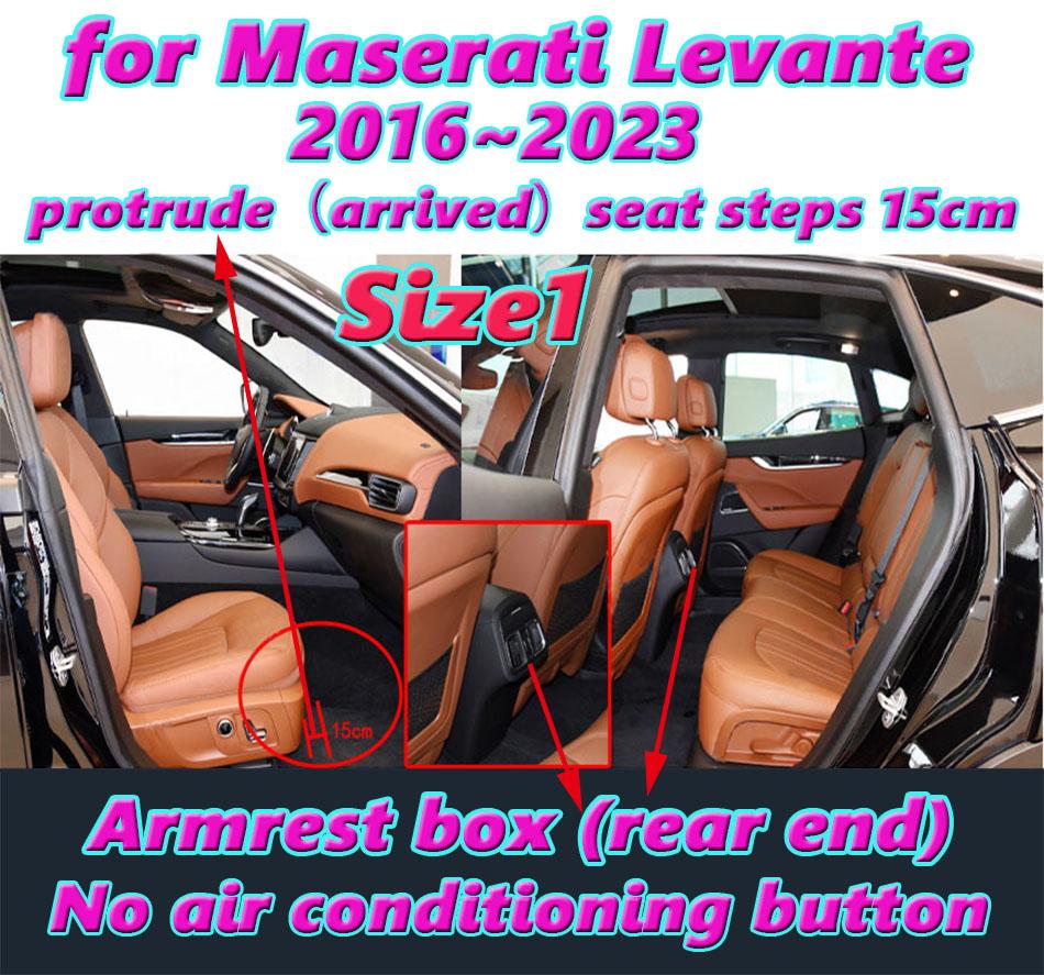 RHD Custom 3D Full Coverage Car Floor Mats for Maserati Ghibli 2014-2018 GranTurismo Levante Quattroporte Interior Accessories