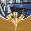 Compressed Air Distributor Triple Quick Release Compressed Air Coupling Compact Industrial Coupler Fittings Hose Accessories For