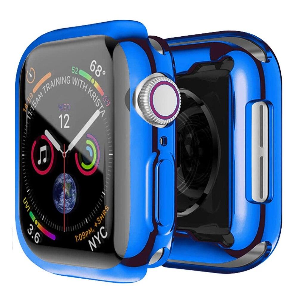 360 Κάλυμμα για Apple Watch Case 7 6 SE 5 4 3 2 41MM 45MM 42MM 38MM Soft Clear TPU Screen Protector for iWatch 7 6 5 4 3 44MM 40MM