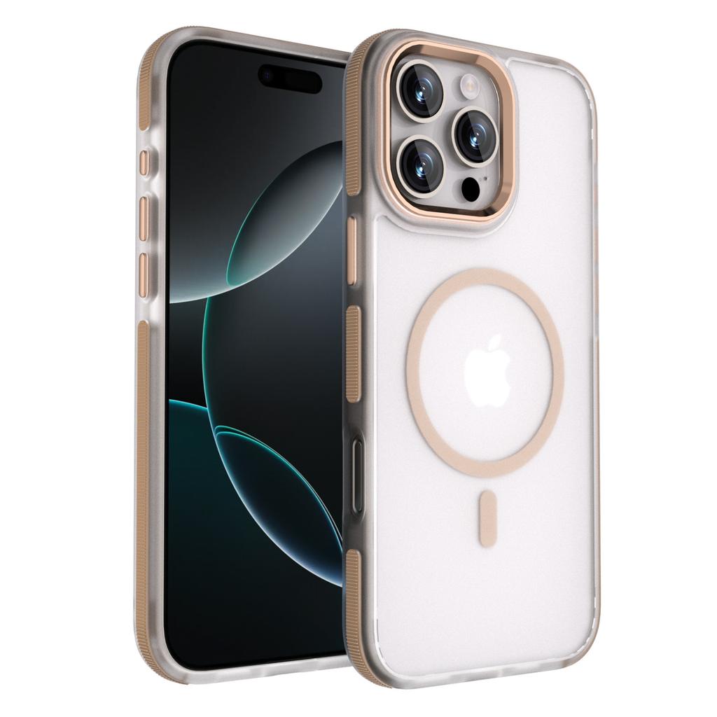 Applicable to Apple 11promax mobile phone case, acrylic magnetic anti-drop transparent iPhone11 case.