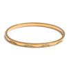 Yhpup 61mm Stainless Steel Inlaid Zircon Round Bracelet Bangle Waterproof Polished Trending Jewelry Wholesale New