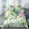 Rosa Kleines Bonsai-Stil Bettwäscheset Digitale Kunst Sukkulente 3D Bettbezugset King Queen Double Full Twin Einzelgröße Für Schlafzimmer