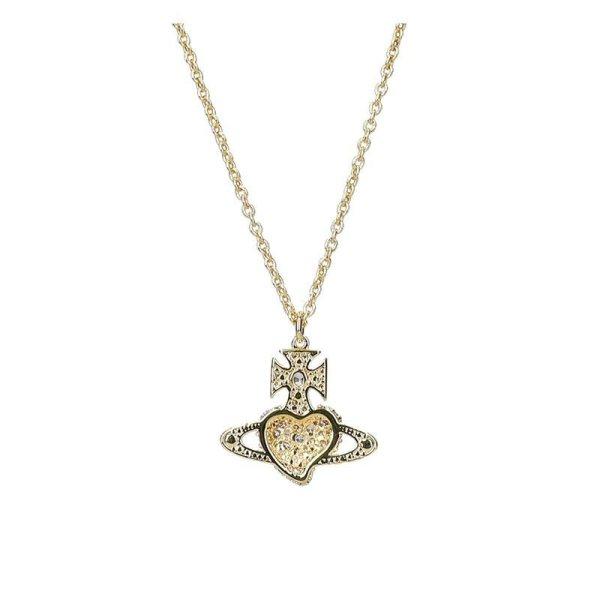 Vivienne Westwood Galleria Luxury 25fw Bath Relief Pendant Necklace Agnasa