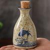 Sake-Flasche im japanischen Stil Kreative Haushaltshandarbeit Alkoholflasche Trinkgeschirr Flachmann Bar Küchenzubehör 300ml 2025 Neu
