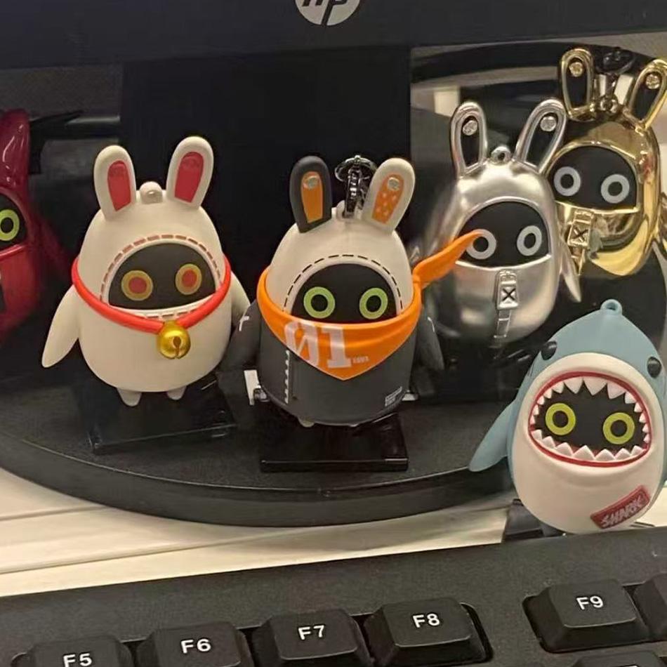 Game Zenless Zone Zero Figure Bangboo EOUS Sharkboo Amillion Cute Cartoon Accessories PVC Soft Rubber 3D Figurine Ornament Gifts