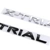 Fashion Modified Badge ABS for Nissan X TRIAL Car Rear Trunk Body Side Emblem Letter Sticker Styling Modification Accessories