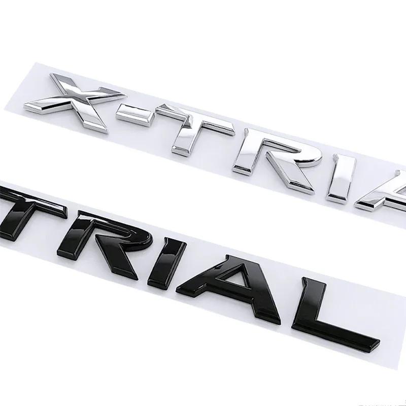Fashion Modified Badge ABS for Nissan X TRIAL Car Rear Trunk Body Side Emblem Letter Sticker Styling Modification Accessories