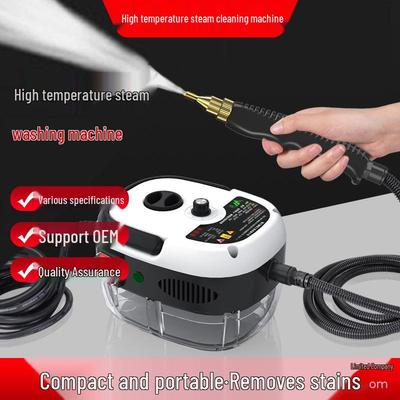 2500W High-Pressure Steam Cleaner for AC & Range Hood with High-Temperature Disinfection, Compact Design