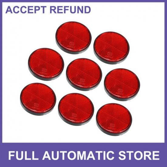 

EIGHT Car Stick-on Safety Spoke Reflective Self Adhesive Reflector Universal