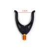 V/U-Head Carp Fishing Rod Rest Stainless Steel Rod Butt Rests Gripper Rod Grips Rest Fishing Accessories