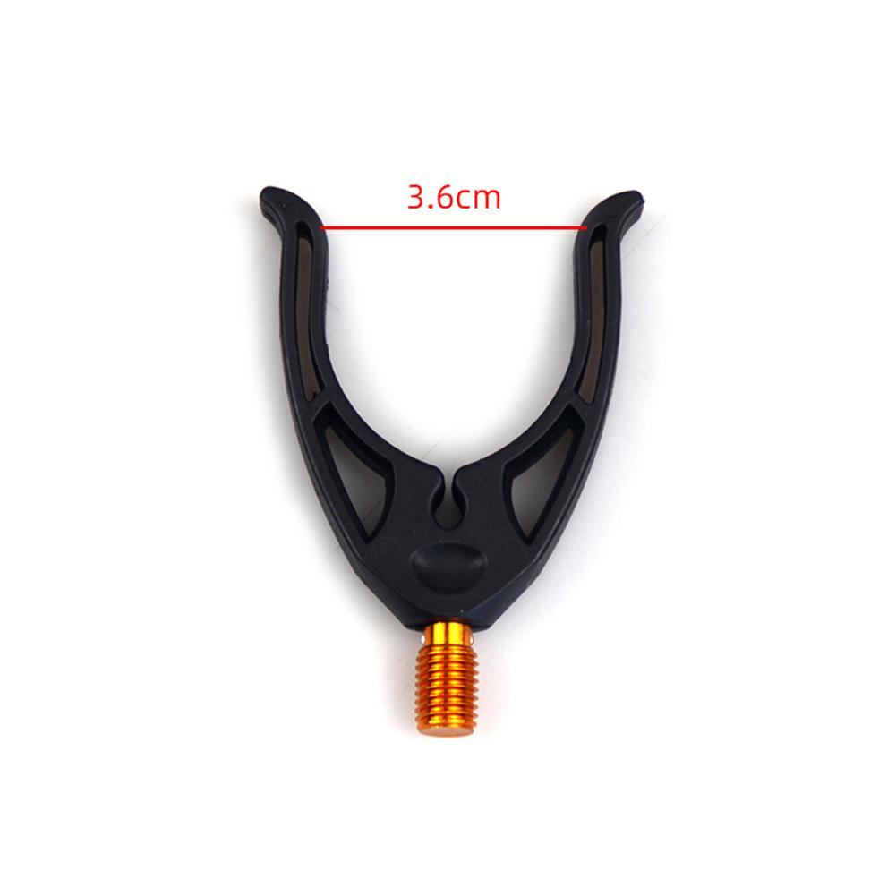 V/U-Head Carp Fishing Rod Rest Stainless Steel Rod Butt Rests Gripper Rod Grips Rest Fishing Accessories