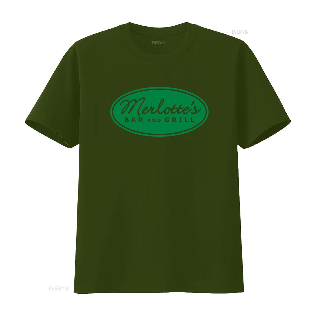 Juniorské tričko True Blood TV Show Series Merlottes Bar and Grill Print Bílé Cosplay Vintage Vyprané Streetwear Strečové
