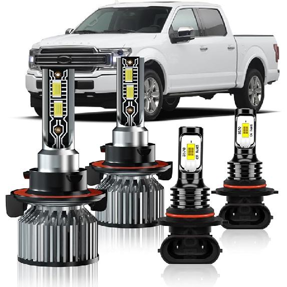 Compatible For GMC Yukon 2007 2008 2009 2010 2011 2012 2013 2014 Fog Light Bulb,Pack Of 4