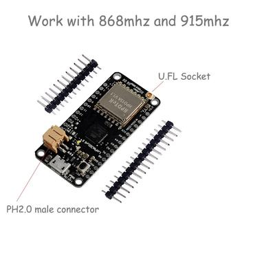 LoRa32u4 II Lora Development Board 868mhz 915 MHz IOT Module LiPo SX1276 HPD13 with I-PX Antenna LoRa Kit for Arduino IoT