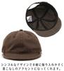 Laquest Short Brim Cotton Prisoner Cap (Army Green)