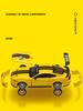 LLB4 CCA 1:42 Ford Mustang GT 2018 Assembled Model Car, Zinc Alloy Metal Ornament, Collectible Gift Car