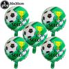3D Standing Soccer Trophy Foil Balloon for Kids Football Soccer Theme Birthday Party Baby Shower Decoration Sport Party Supplies