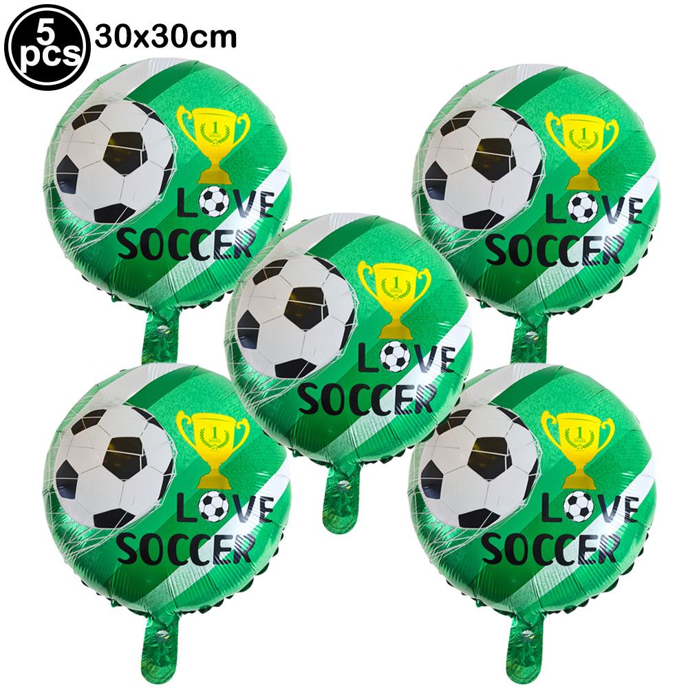 3D Standing Soccer Trophy Foil Balloon for Kids Football Soccer Theme Birthday Party Baby Shower Decoration Sport Party Supplies