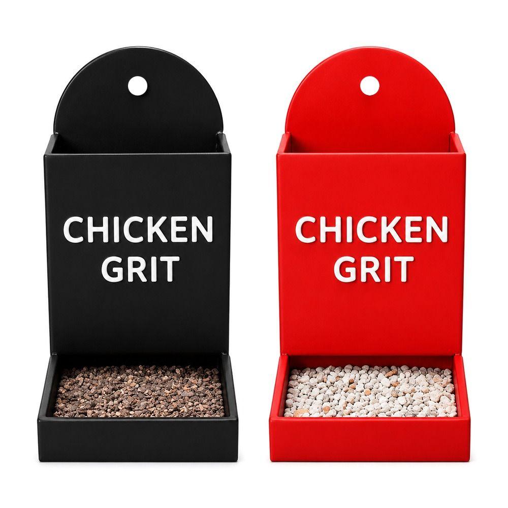 2pcs Hanging Design Automatic Poultry Feeder Plastic Material Hanging Chicken Feeder Poultry Farm