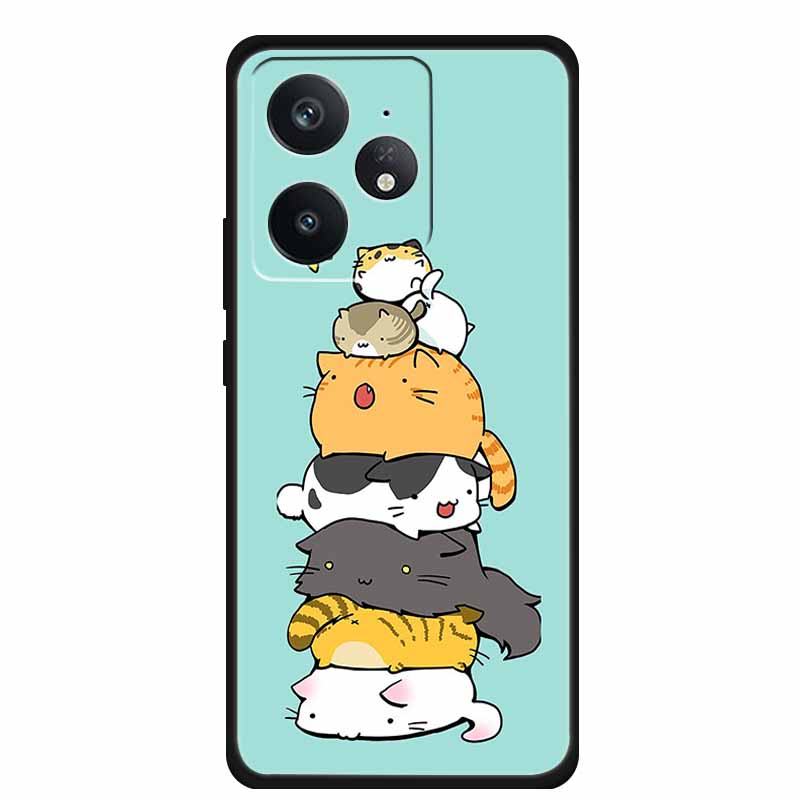 For Realme Neo 7 5G Case Luxury TPU Soft Silicone Cover Phone Cases for Realme Neo7 RMX5060 Protector Bumper Lovely Cute Coque