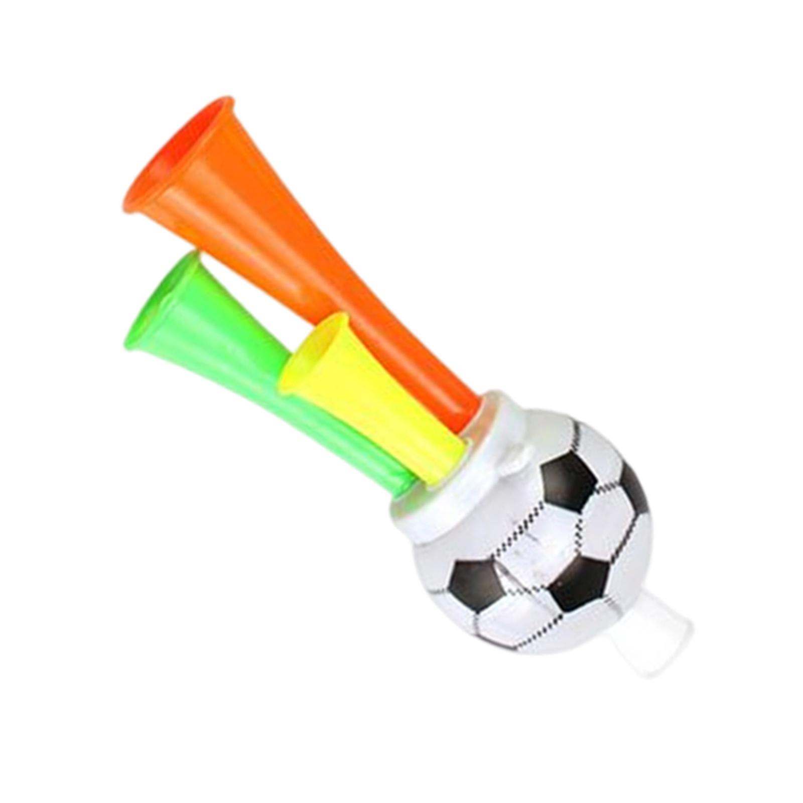 

Soccer Trumpet Toy Three Tones for Weddings Performances Birthday Party