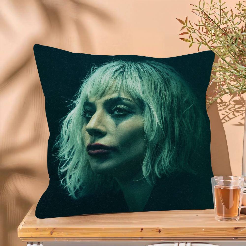 

Singer L-Lady Gaga Mayhem Cushion Cover Pillowcase Upholstery Sofa Throw Pillow Home Decor Pillowcas 30cmx30cm