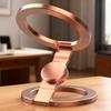 Schreibtisch-Doppelseitiger Magnetischer Handyhalter für Mobiltelefone Magnetständer Auto Tragbare Metallhalterung für iPhone Drehbar decompres