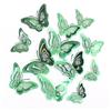 12 3D Hohl Schmetterling Wandaufkleber für festliche Weihnachts- und Feiertags-Heimdekoration