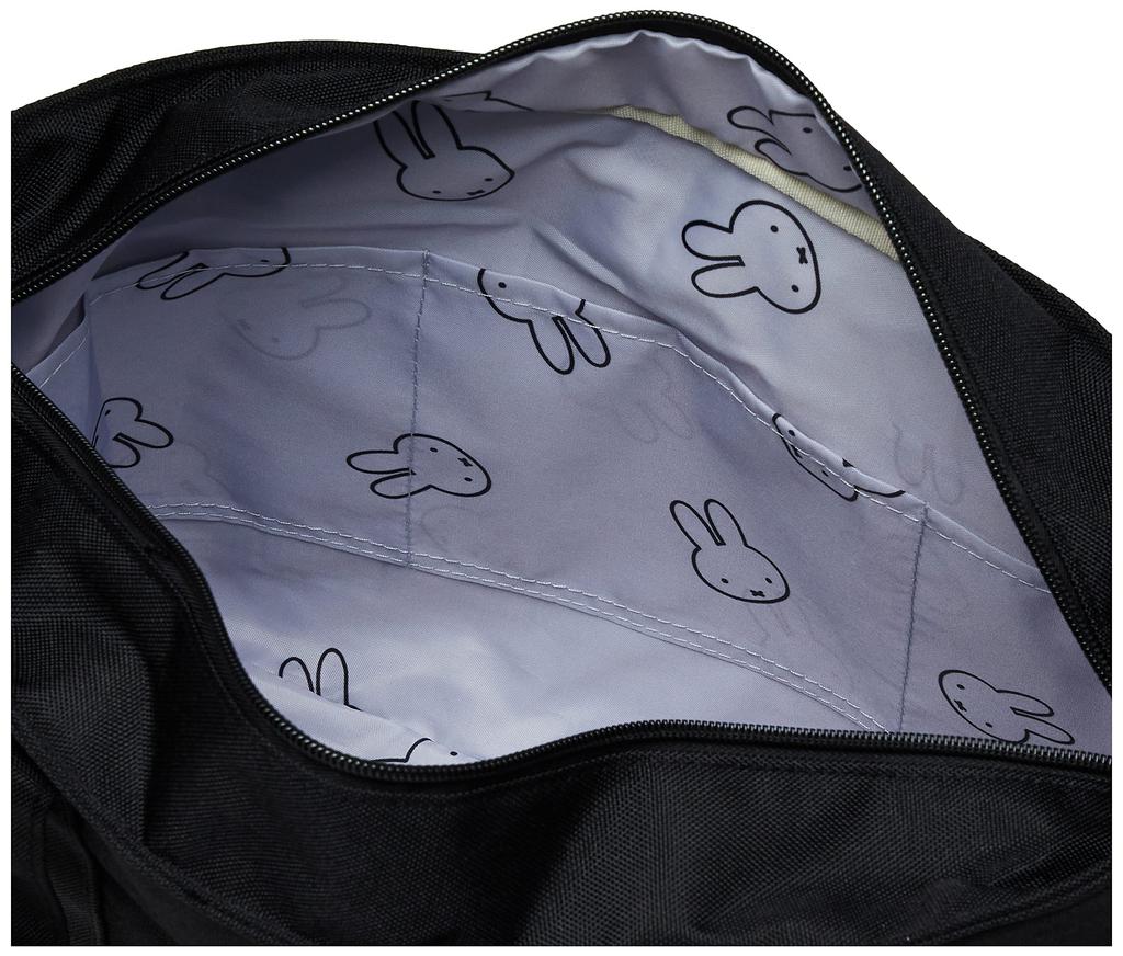 Sifre Miffy Horizontal Tote Bag with Shoulder Black Face Women's Strap, B98,