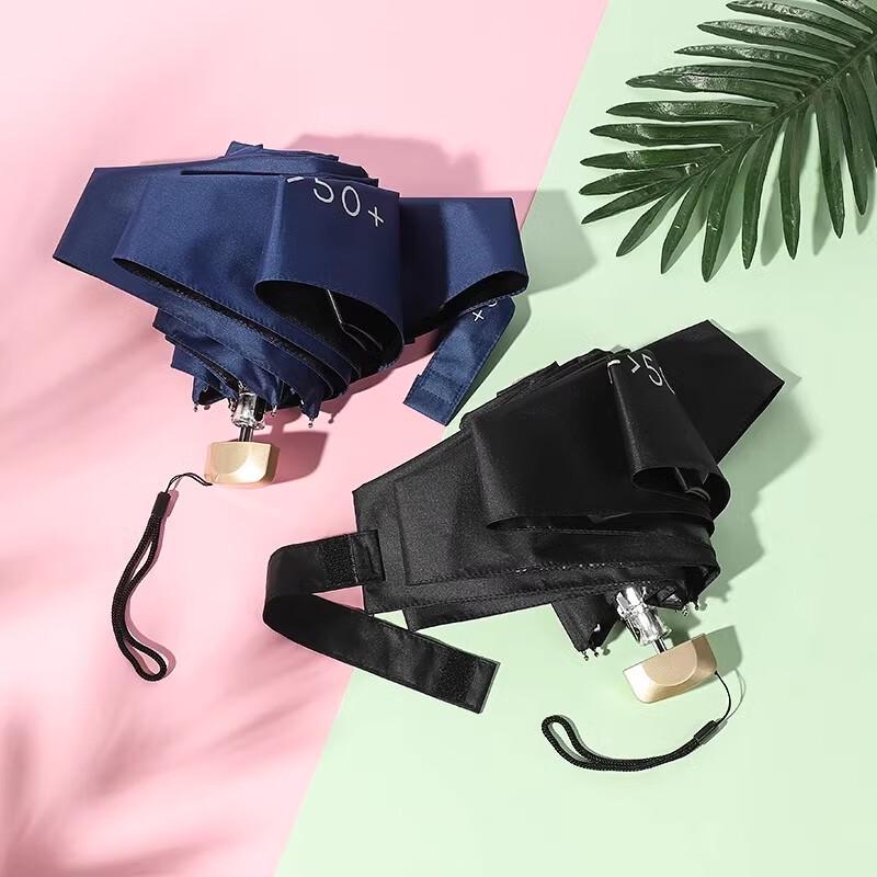 GUAIKEAI Ultra-Light 5-Fold Dual-Use Sun/Rain Umbrella