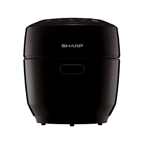 Sharp Healsio Hot Cook Electric Cooking Pot Waterless Pot 1.0L For 1~2 People Black KN-HW10G-B