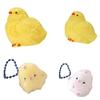 1/2 Stück Simuliertes Küken Stressabbau Spielzeug Handgefertigt Ultra Weiches Küken Quetsch Fidget Spielzeug Anti-Angst Küken Kneifen Sensorisches Spielzeug Hängende Dekoration