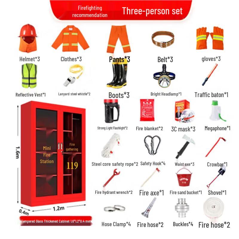 Junpo Micro Fire Station Equipment Cabinet