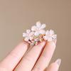 New Chinese Flower Pearl Brooch High-end Femininity Elegant Pin Coat Suit Button Corsage Accessories