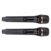 2PCS Drahtlose Mikrofon 2,4G Noise Reduktion Handheld Dynamische Mikrofon Set mit Empfänger für