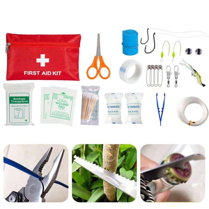 Kit De Secours Et Survie D'urgence Multi-Outils 10 En 1 Plein Air Randonnee Chasse Peche Camping Item 12185577