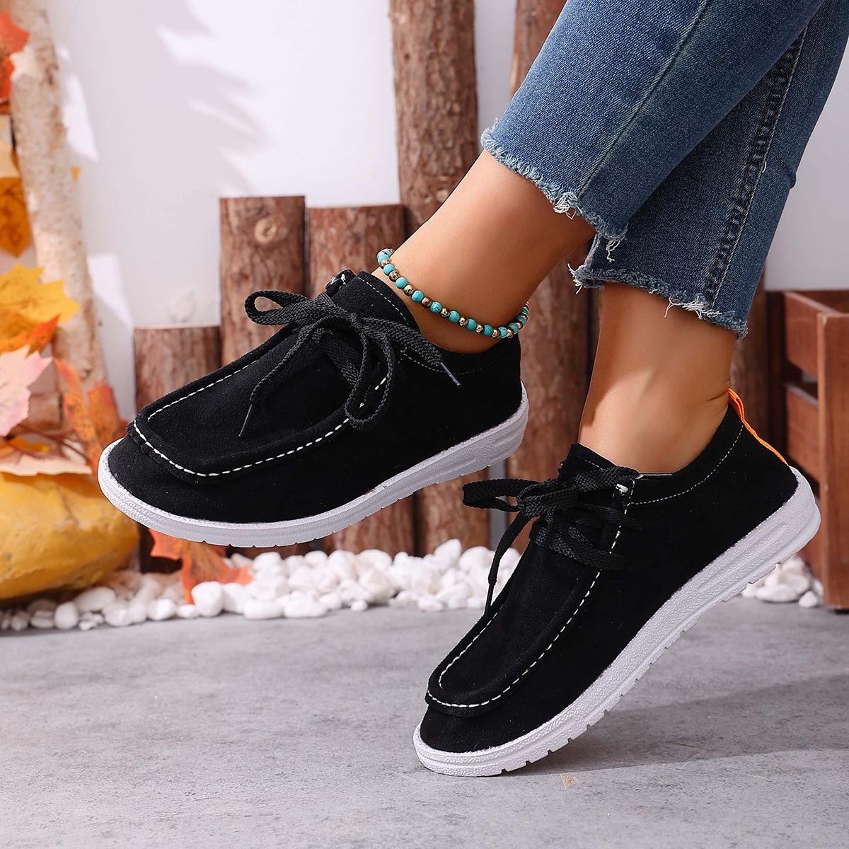 

Women Loafers New Round Toe Casual Shoes Comfortable Women Shoes Spring Autumn Fashion Sports Shoes Women Platform Sneakers 36