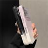 iPhone 17 Pro Max Liquid Silicone Gradient Case with 16-Lens Film Cover