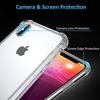 Coque iphone xr - antichoc - transparente comme cristal - tpu souple - protection complète