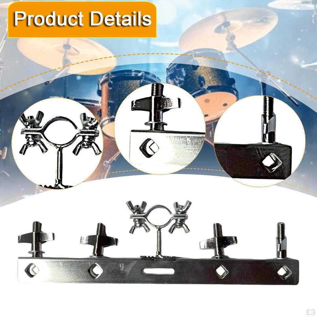 ,Cowbell Mount Bracket, Bass Drum Cowbell Holder, Percussion Instrument Accessories