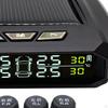 Tire Pressure System USB Charging LCD Display for RV Car, Driving,