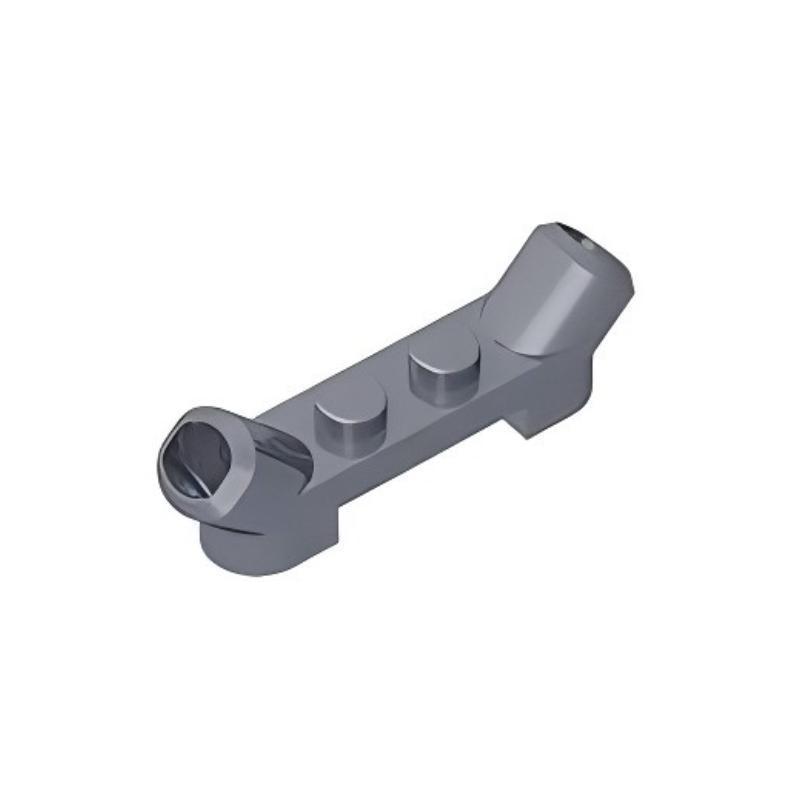 50g MOC 61072 Small Particle Building Blocks: 1x4 Special Shape Plate Motor Cylinder Standard