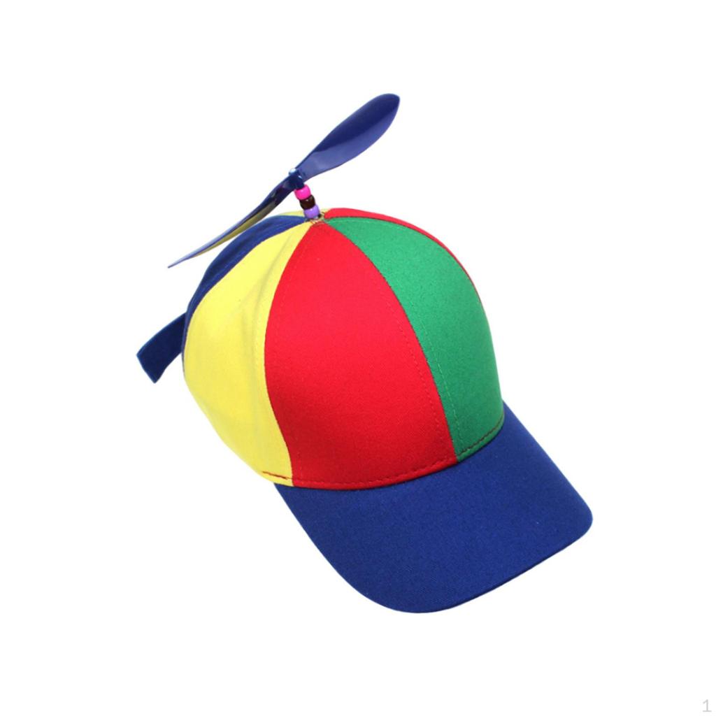 Rainbow Propeller Hat for Festive Occasions