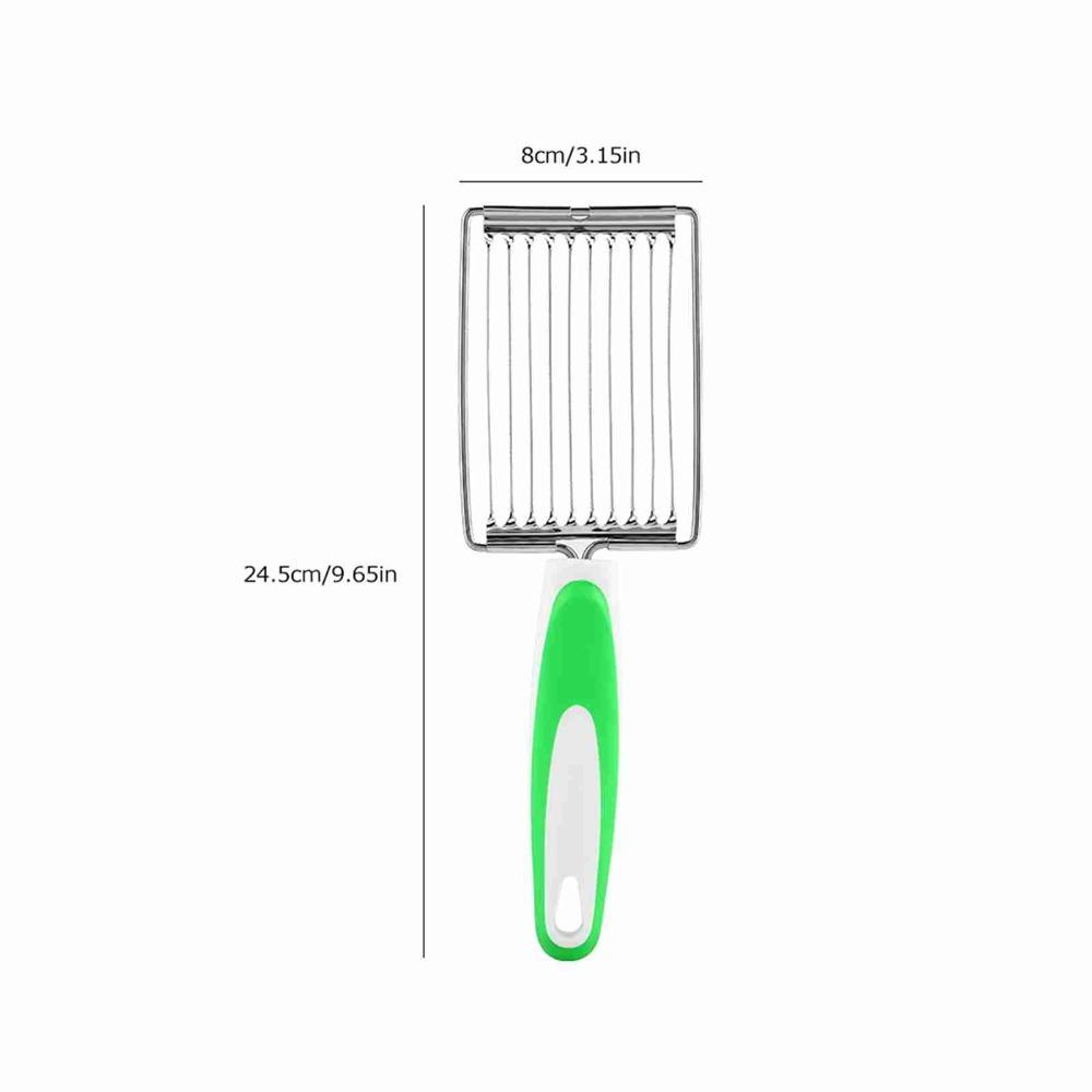 Serrated Slicing Tomato Slicers Comfortable Handle Fruit Cutter Soft Food Cutting Tool Boiled Egg