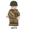 Minifigures JA009-014 Marine Corps, USMC Camouflage Military Soldier Building Blocks Toys for Kids