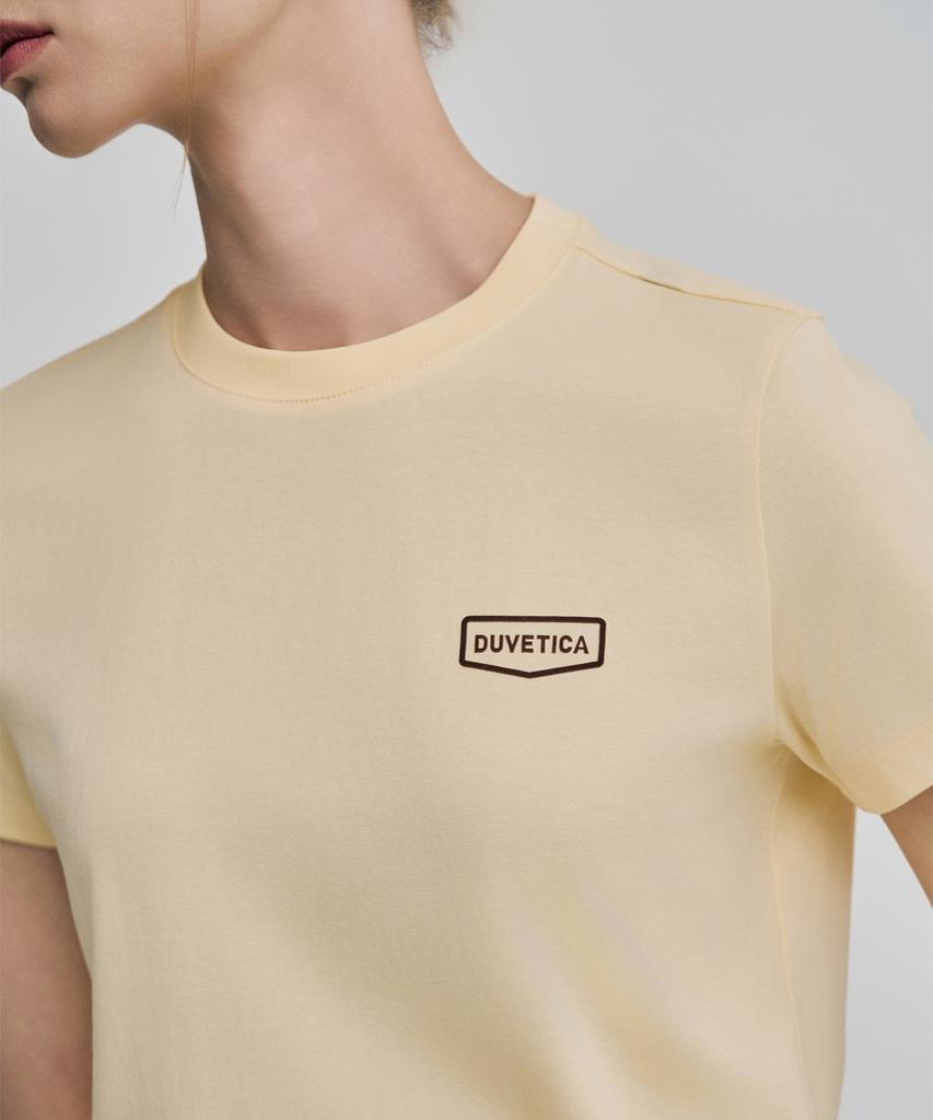 DUVETICA Messina (Light Yellow) (Women'S Short Sleeve T-Shirt)