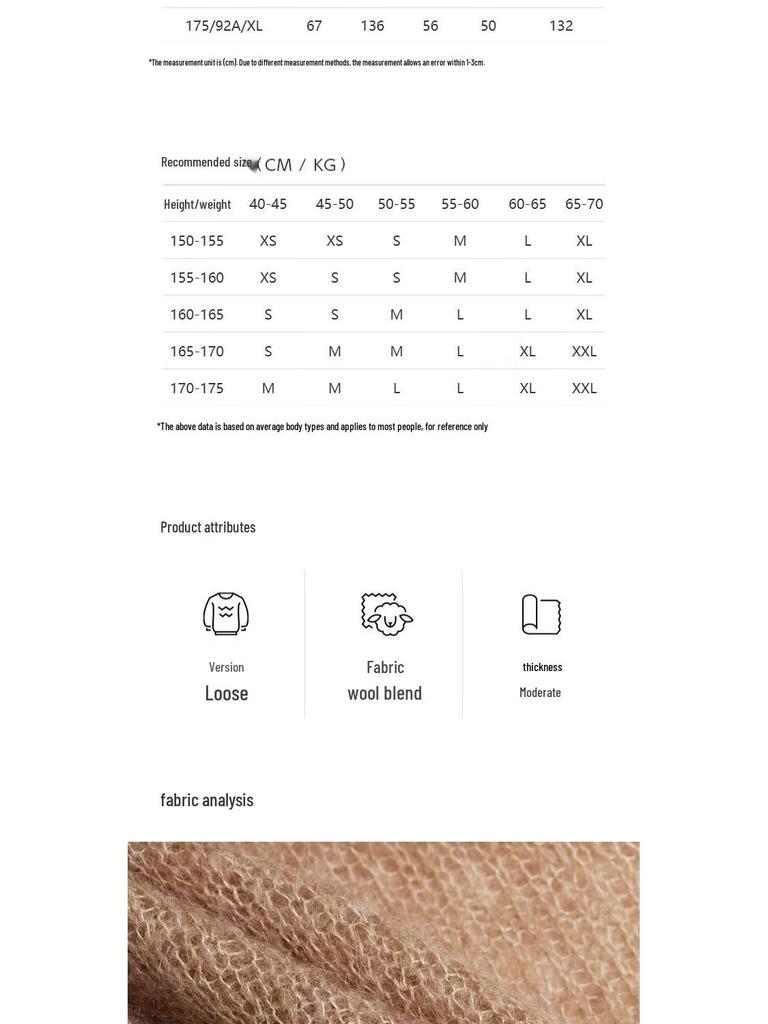 VEROMODA Women's Merino Wool Mohair Blend Slouchy Knit Sweater